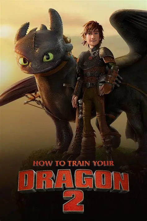 how to train your dragon 2 poster
